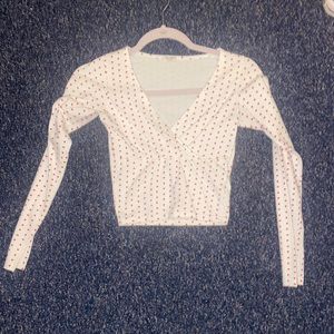 BRANDY MELVILLE HEART LONG SLEEVE